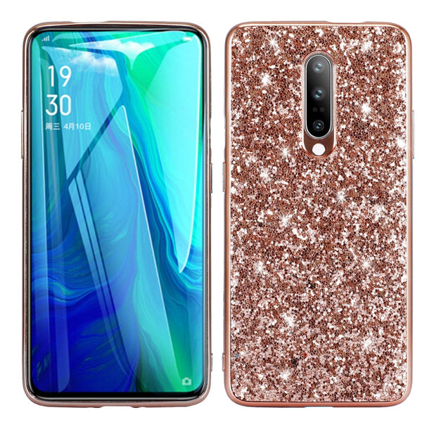 Glitter Powder Shockproof TPU Protective Case, For Xiaomi Redmi 8A / 8A Pro, For Xiaomi Redmi Note 9 Pro, For OnePlus 8 Pro, For OnePlus 8