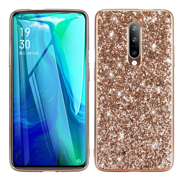 Glitter Powder Shockproof TPU Protective Case, For Xiaomi Redmi 8A / 8A Pro, For Xiaomi Redmi Note 9 Pro, For OnePlus 8 Pro, For OnePlus 8