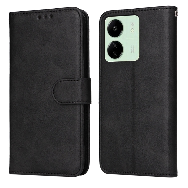 Classic Calf Texture Flip Leather Phone Case