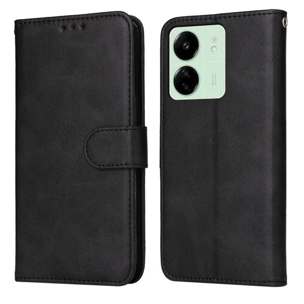 Classic Calf Texture Flip Leather Phone Case