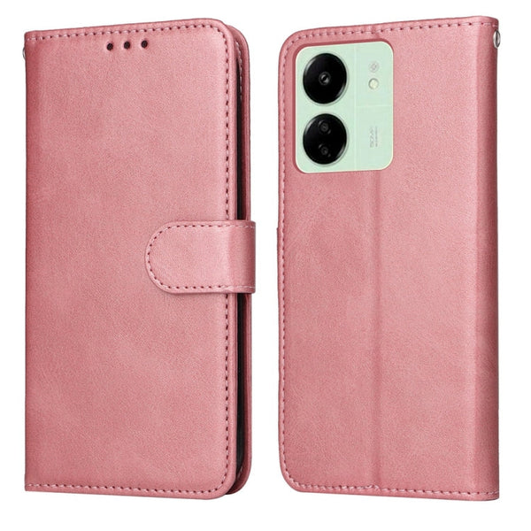 Classic Calf Texture Flip Leather Phone Case
