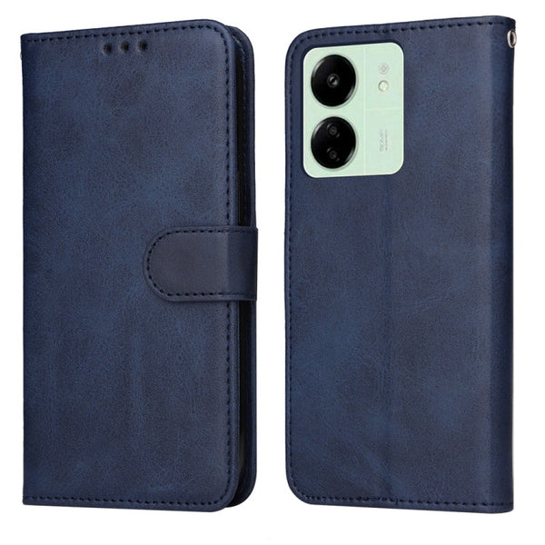 Classic Calf Texture Flip Leather Phone Case
