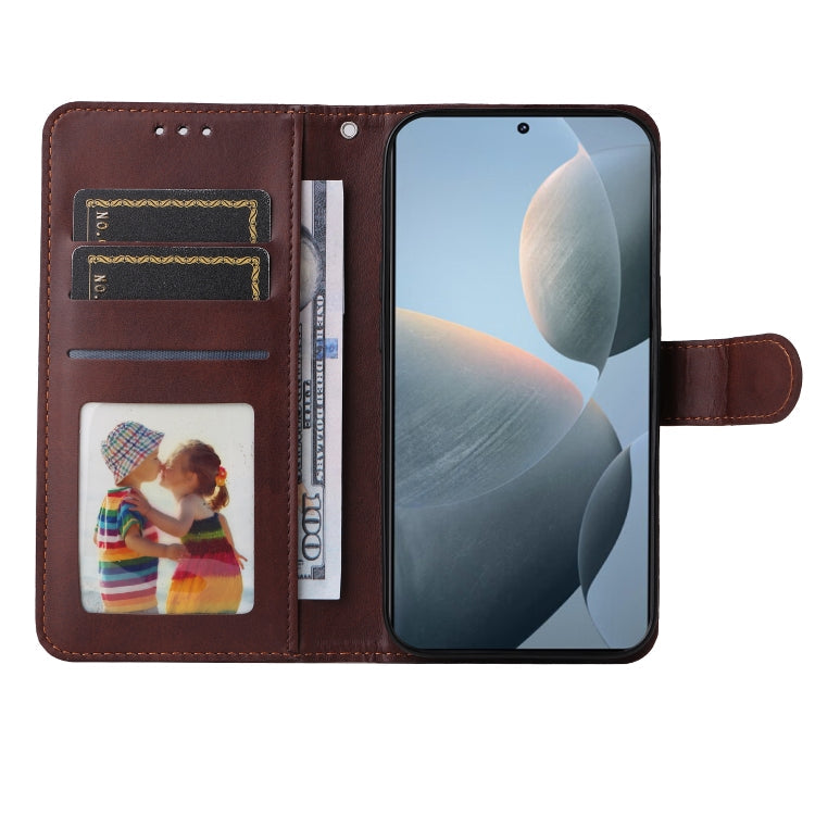 Classic Calf Texture Flip Leather Phone Case