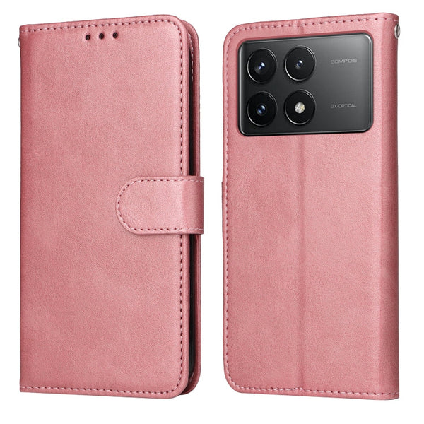 Classic Calf Texture Flip Leather Phone Case