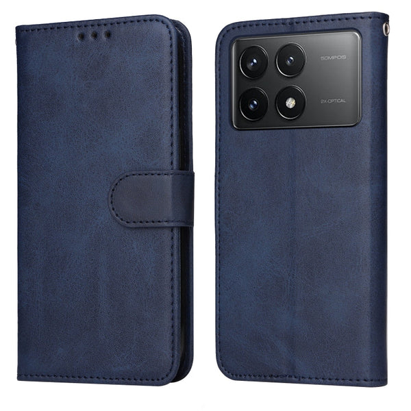 Classic Calf Texture Flip Leather Phone Case