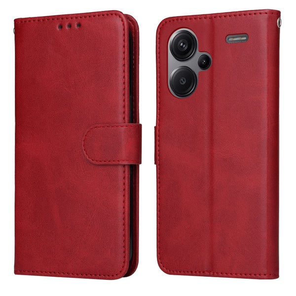 Classic Calf Texture Flip Leather Phone Case