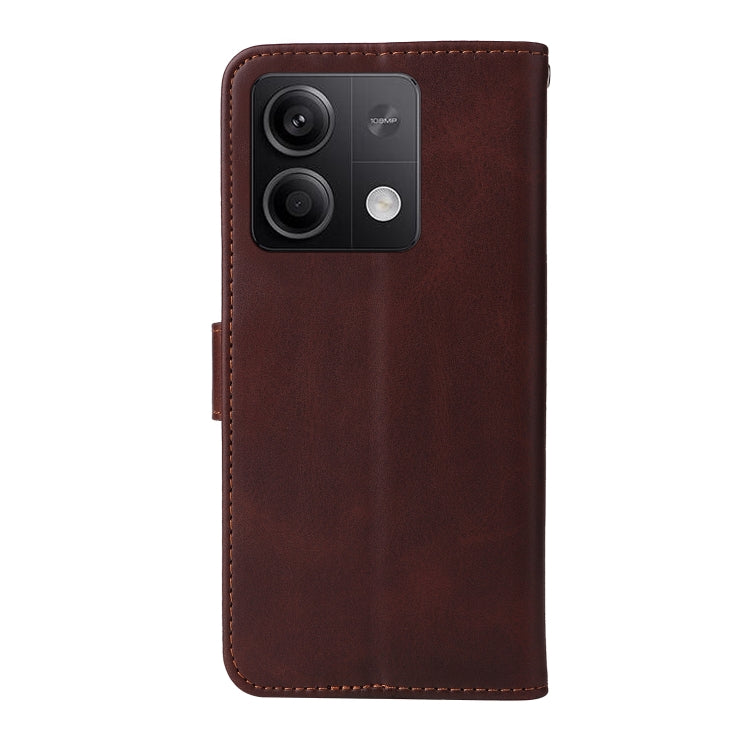 Classic Calf Texture Flip Leather Phone Case