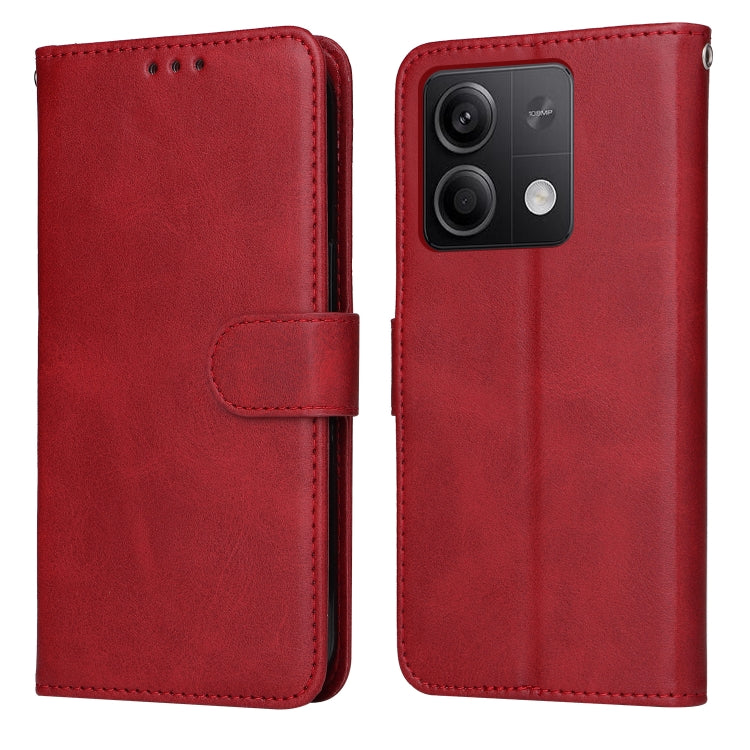 Classic Calf Texture Flip Leather Phone Case