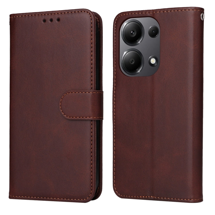 Classic Calf Texture Flip Leather Phone Case