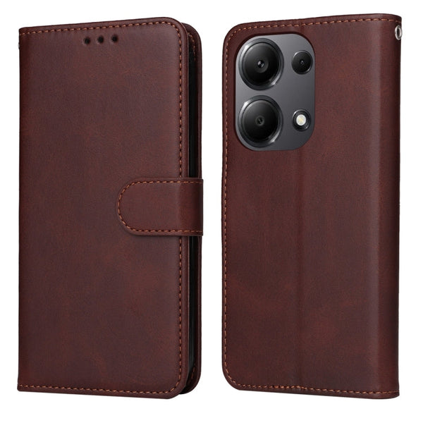 Classic Calf Texture Flip Leather Phone Case