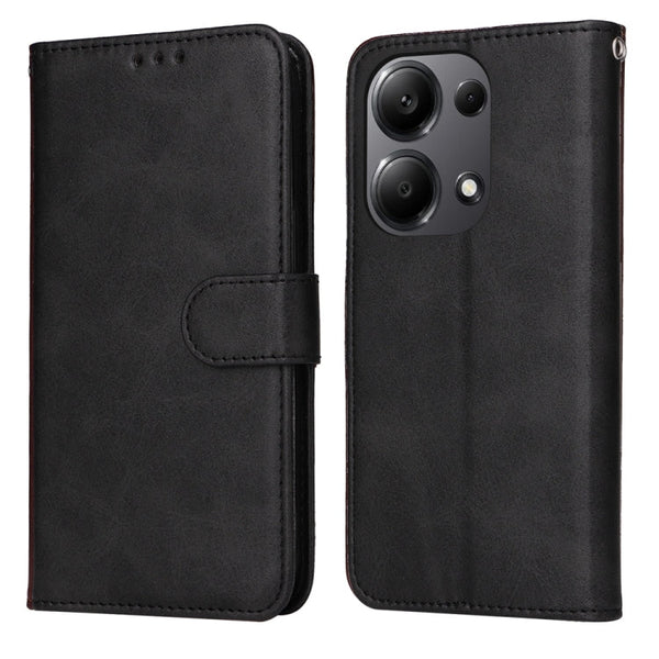 Classic Calf Texture Flip Leather Phone Case