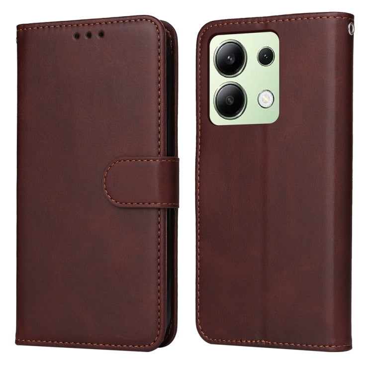 Classic Calf Texture Flip Leather Phone Case