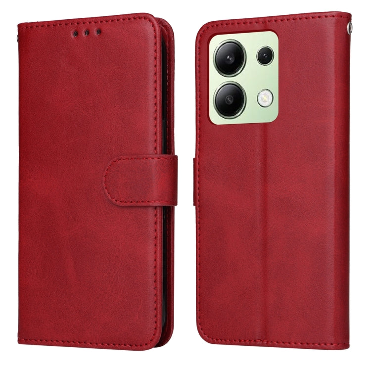 Classic Calf Texture Flip Leather Phone Case