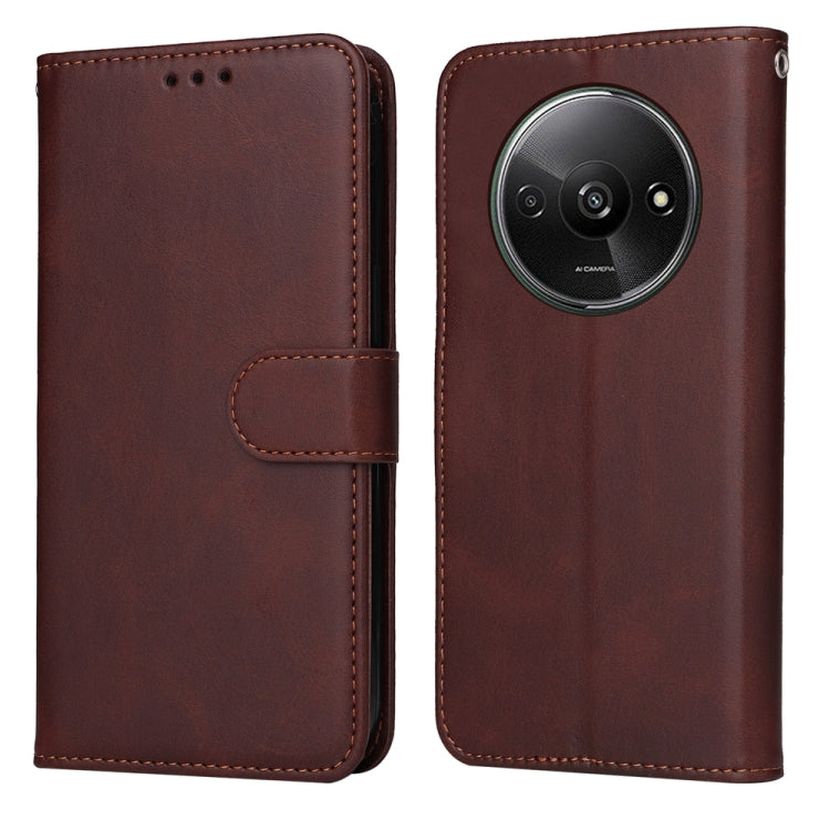 Classic Calf Texture Flip Leather Phone Case