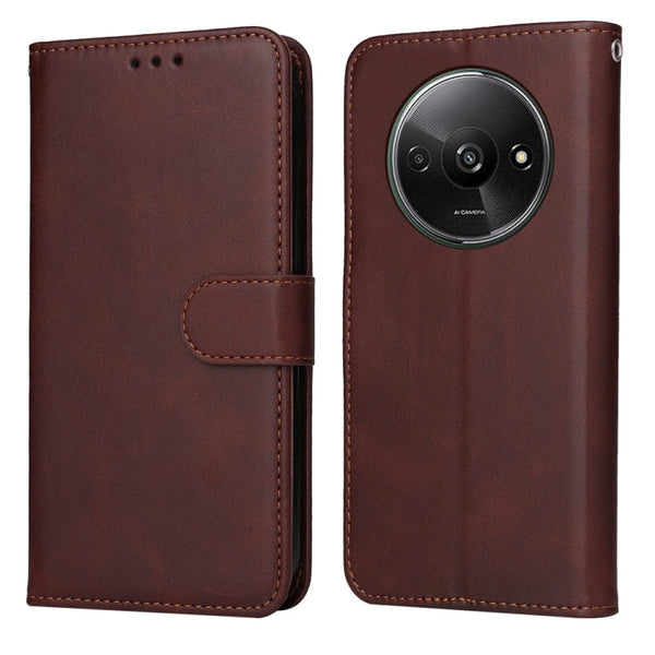 Classic Calf Texture Flip Leather Phone Case