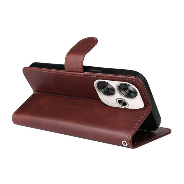 Classic Calf Texture Flip Leather Phone Case