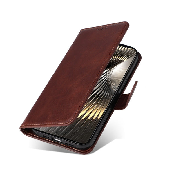 Classic Calf Texture Flip Leather Phone Case