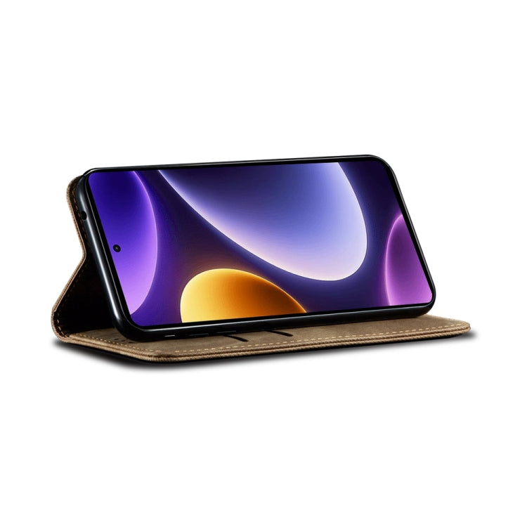 Denim Texture Casual Style Flip Leather Phone Case, For Xiaomi Redmi Note 12 Turbo / Poco F5