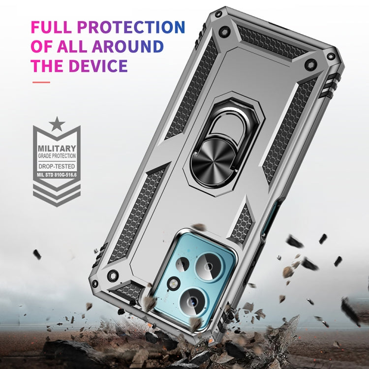 Shockproof TPU + PC Phone Case with Holder