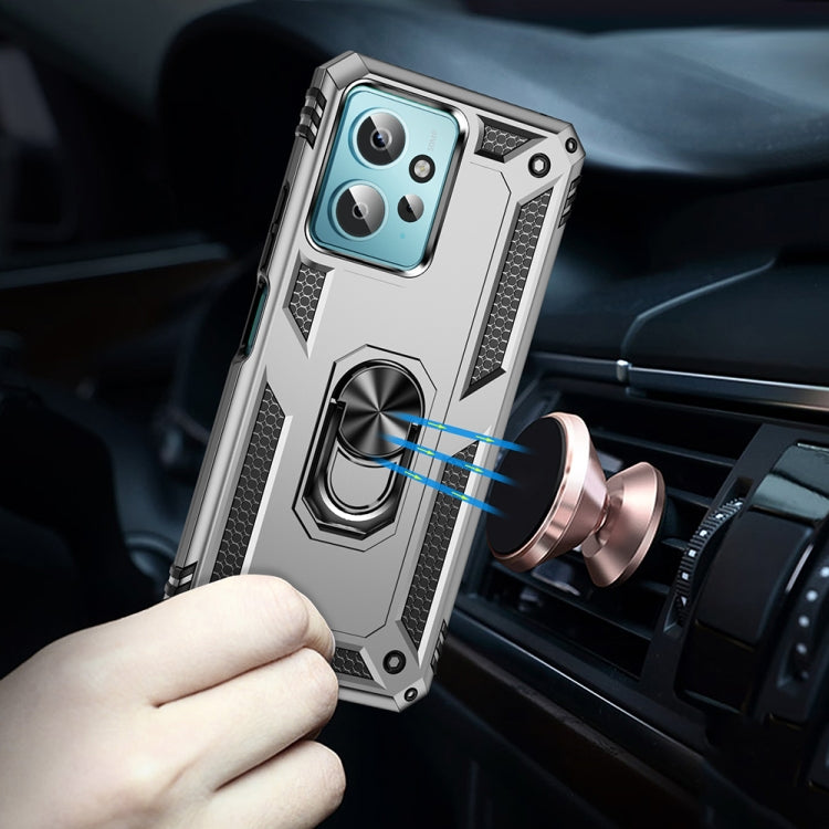 Shockproof TPU + PC Phone Case with Holder