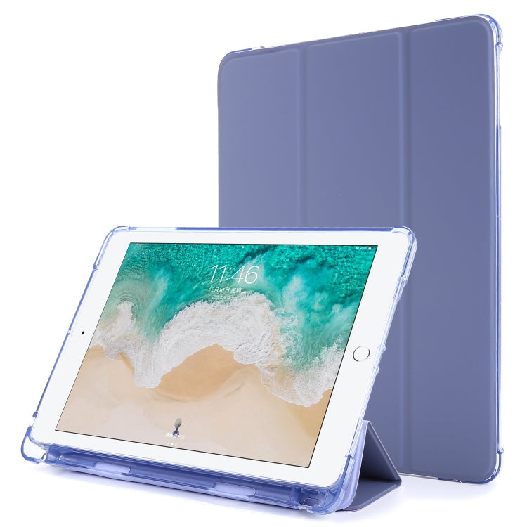 Airbag Horizontal Flip Leather Case with Three-fold Holder & Pen Holder, For iPad 9.7 (2018) & (2017), For iPad Air 2
