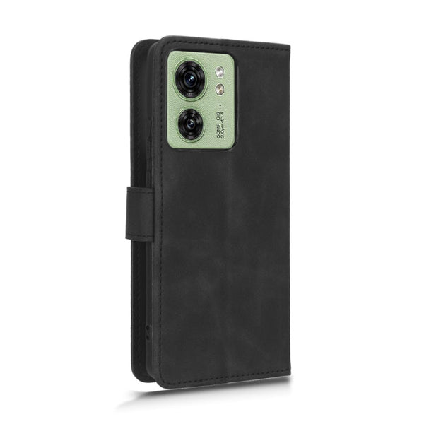 Skin Feel Magnetic Flip Leather Phone Case