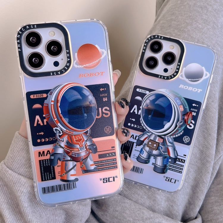 Mechanical Astronaut Pattern TPU Phone Case, For iPhone XS / X, For iPhone XR, For iPhone XS Max