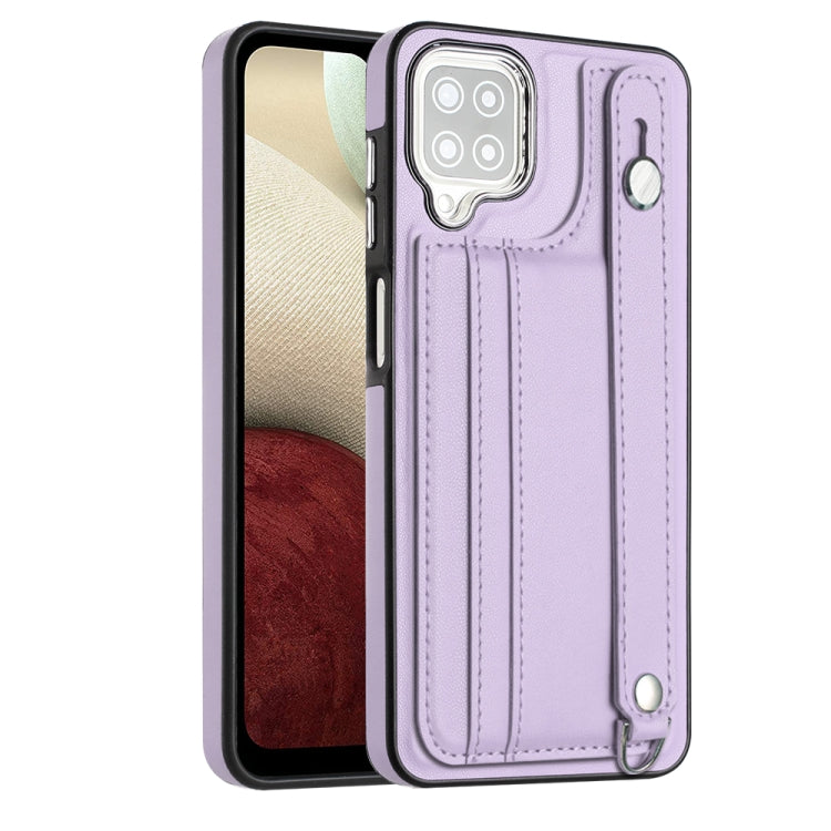 Shockproof Leather Phone Case with Wrist Strap