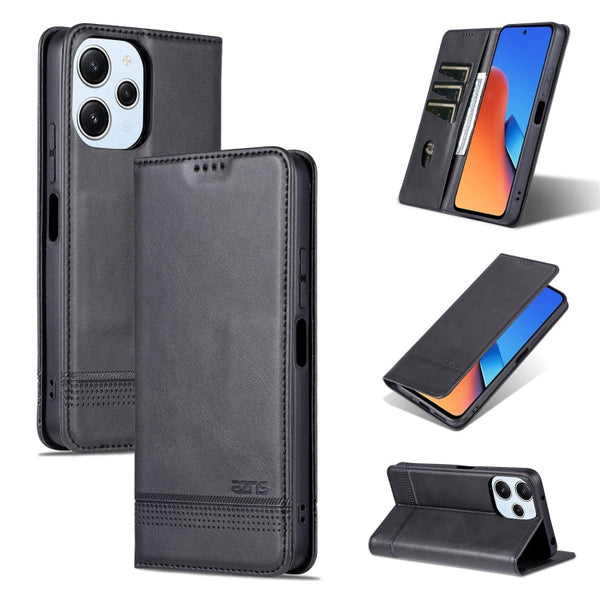 AZNS Magnetic Calf Texture Flip Leather Phone Case