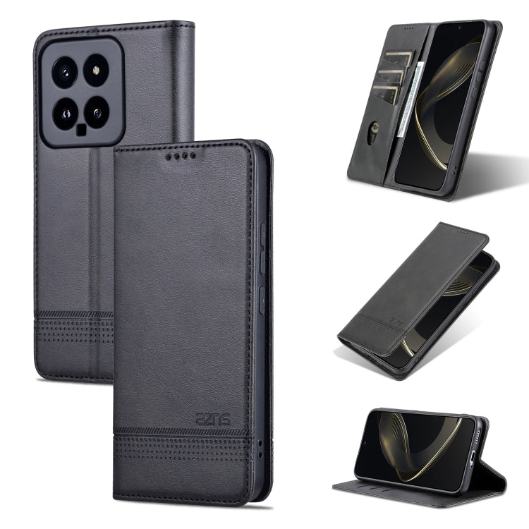AZNS Magnetic Calf Texture Flip Leather Phone Case