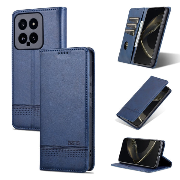 AZNS Magnetic Calf Texture Flip Leather Phone Case