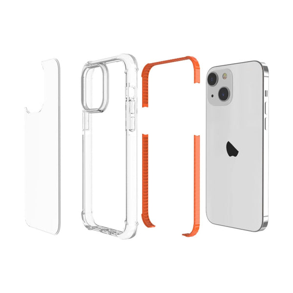 Four-corner Shockproof TPU Hybrid Acrylic Phone Case