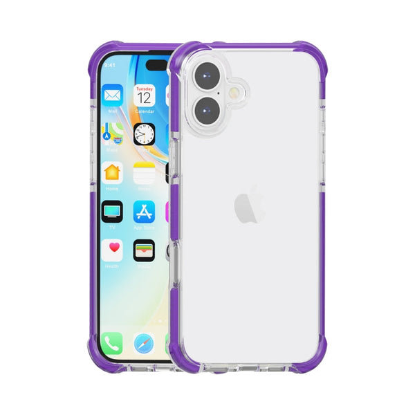 Four-corner Shockproof TPU Hybrid Acrylic Phone Case