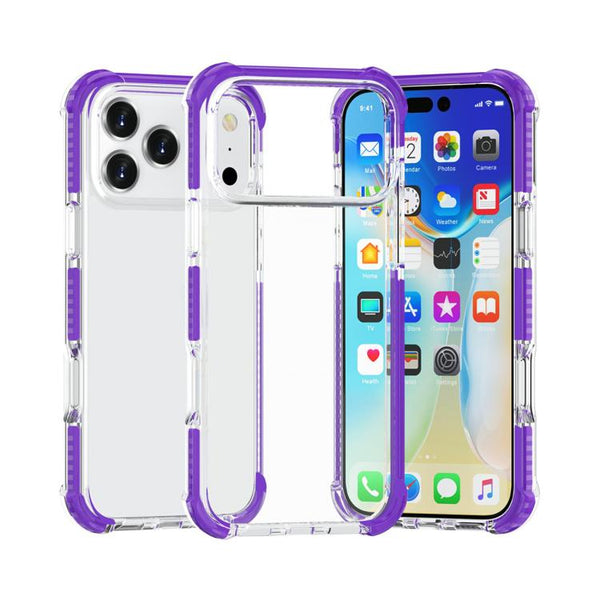 Four-corner Shockproof TPU Hybrid Acrylic Phone Case
