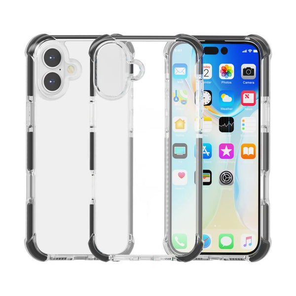 Four-corner Shockproof TPU Hybrid Acrylic Phone Case