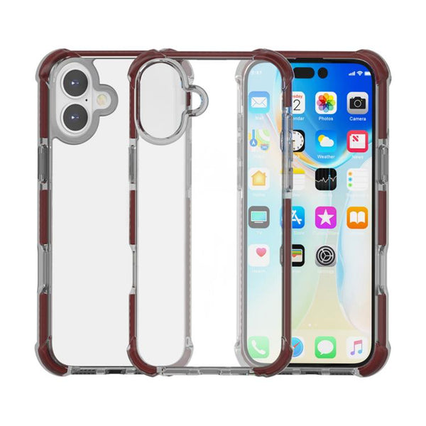 Four-corner Shockproof TPU Hybrid Acrylic Phone Case