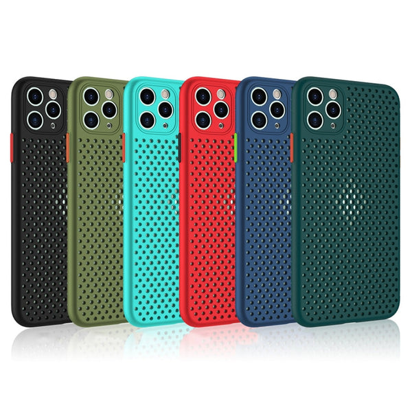 All-inclusive Shockproof Breathable TPU Protective Case, For iPhone 11 Pro Max