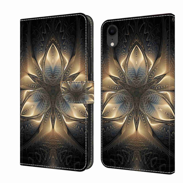 Crystal 3D Shockproof Protective Leather Phone Case