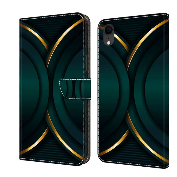 Crystal 3D Shockproof Protective Leather Phone Case