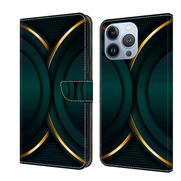 Crystal 3D Shockproof Protective Leather Phone Case