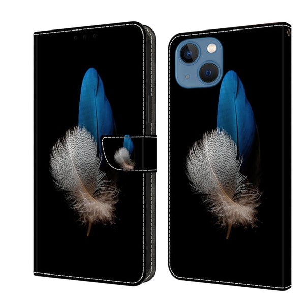 Crystal 3D Shockproof Protective Leather Phone Case