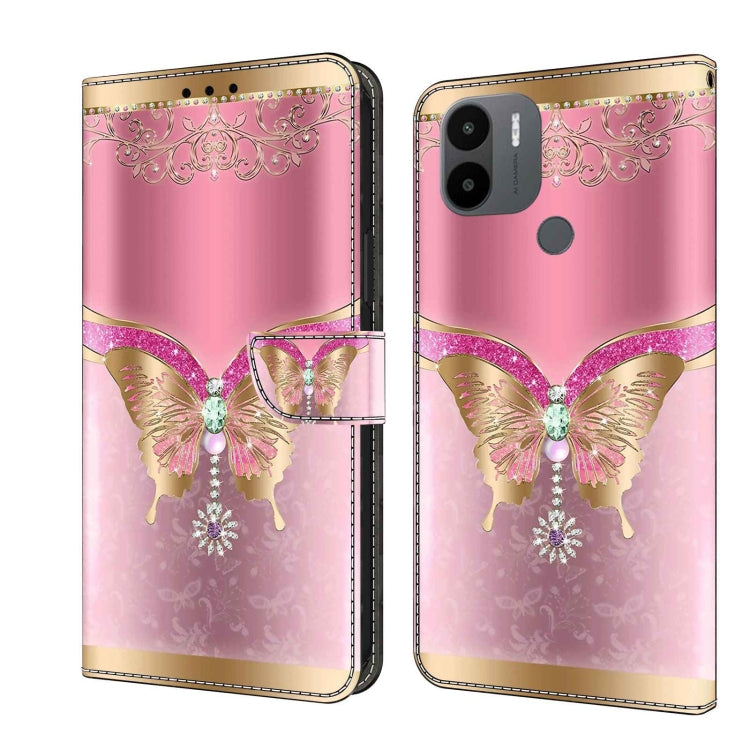 Crystal 3D Shockproof Protective Leather Phone Case