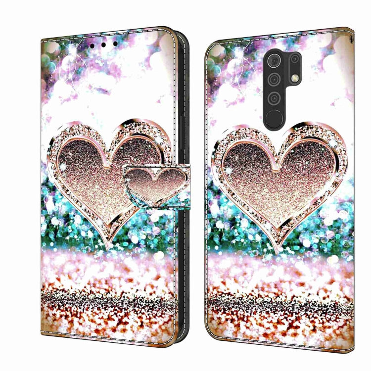 Crystal 3D Shockproof Protective Leather Phone Case