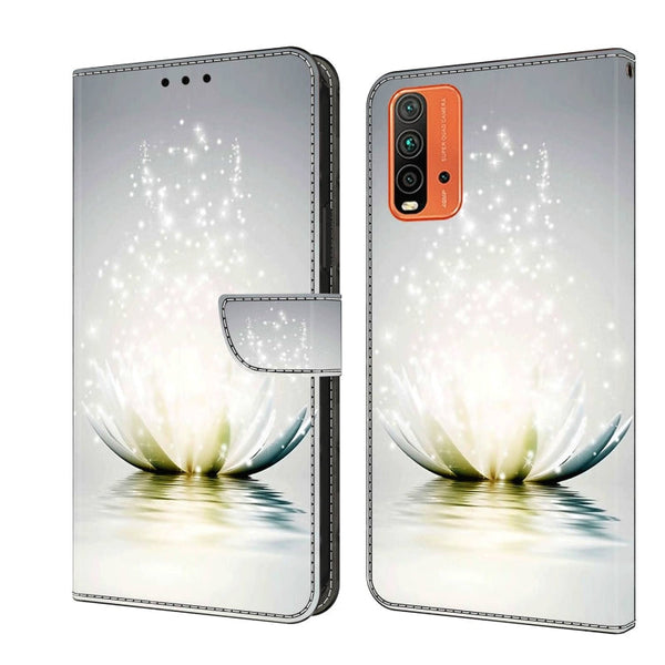 Crystal 3D Shockproof Protective Leather Phone Case