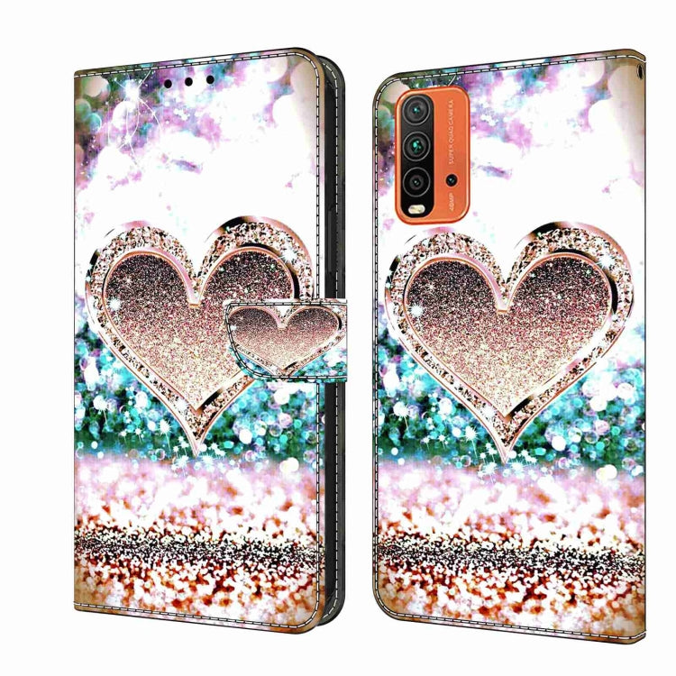 Crystal 3D Shockproof Protective Leather Phone Case