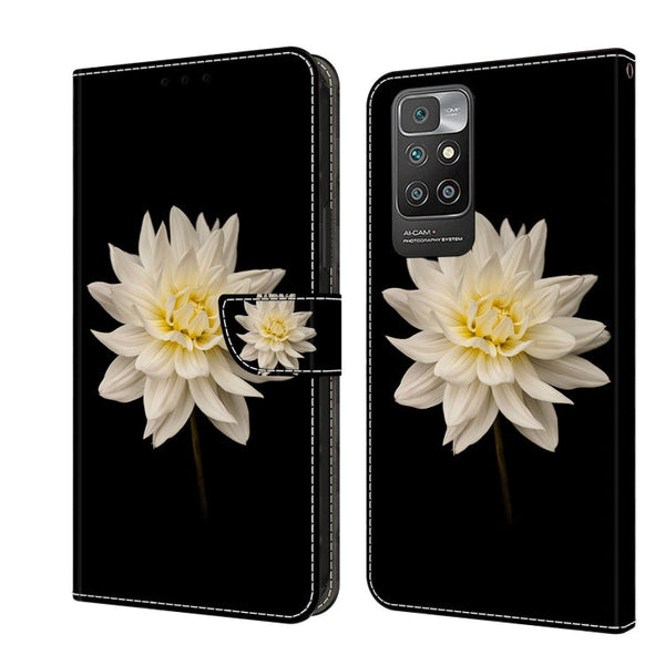 Crystal 3D Shockproof Protective Leather Phone Case