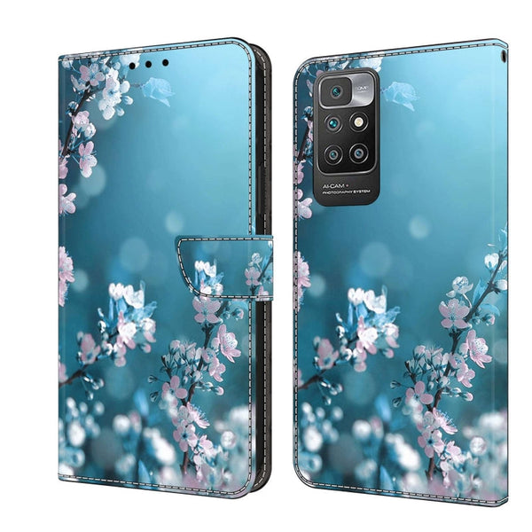 Crystal 3D Shockproof Protective Leather Phone Case