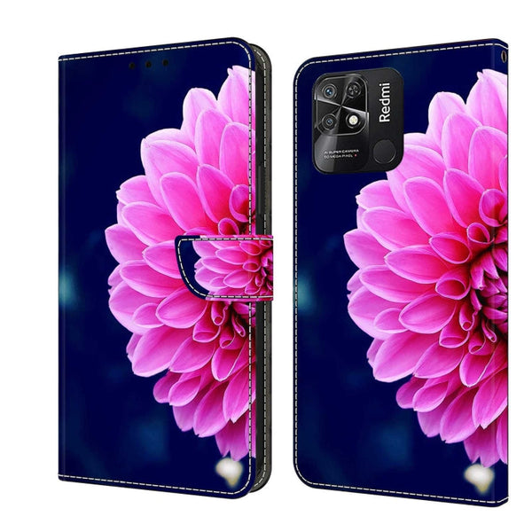 Crystal 3D Shockproof Protective Leather Phone Case