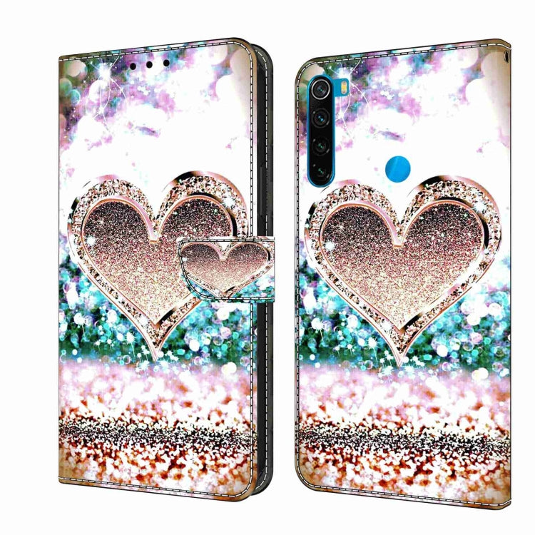 Crystal 3D Shockproof Protective Leather Phone Case