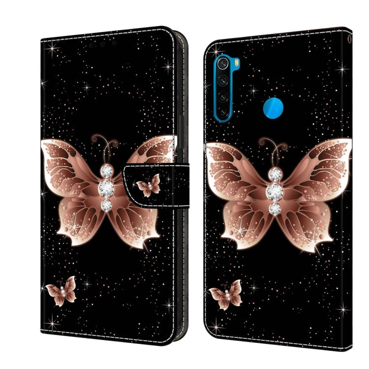 Crystal 3D Shockproof Protective Leather Phone Case